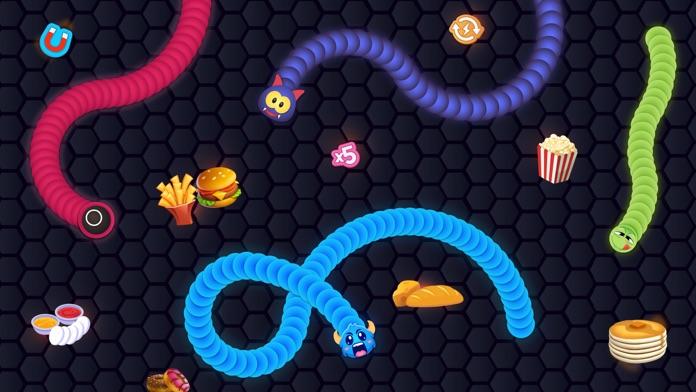 Screenshot of Snake Game - Worms io Zone