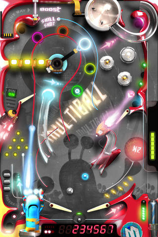 Multiball Pinball Game Screenshot