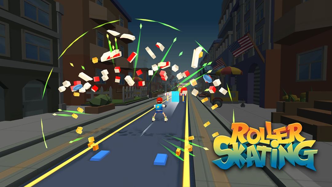 Screenshot of Roller Skating 3D