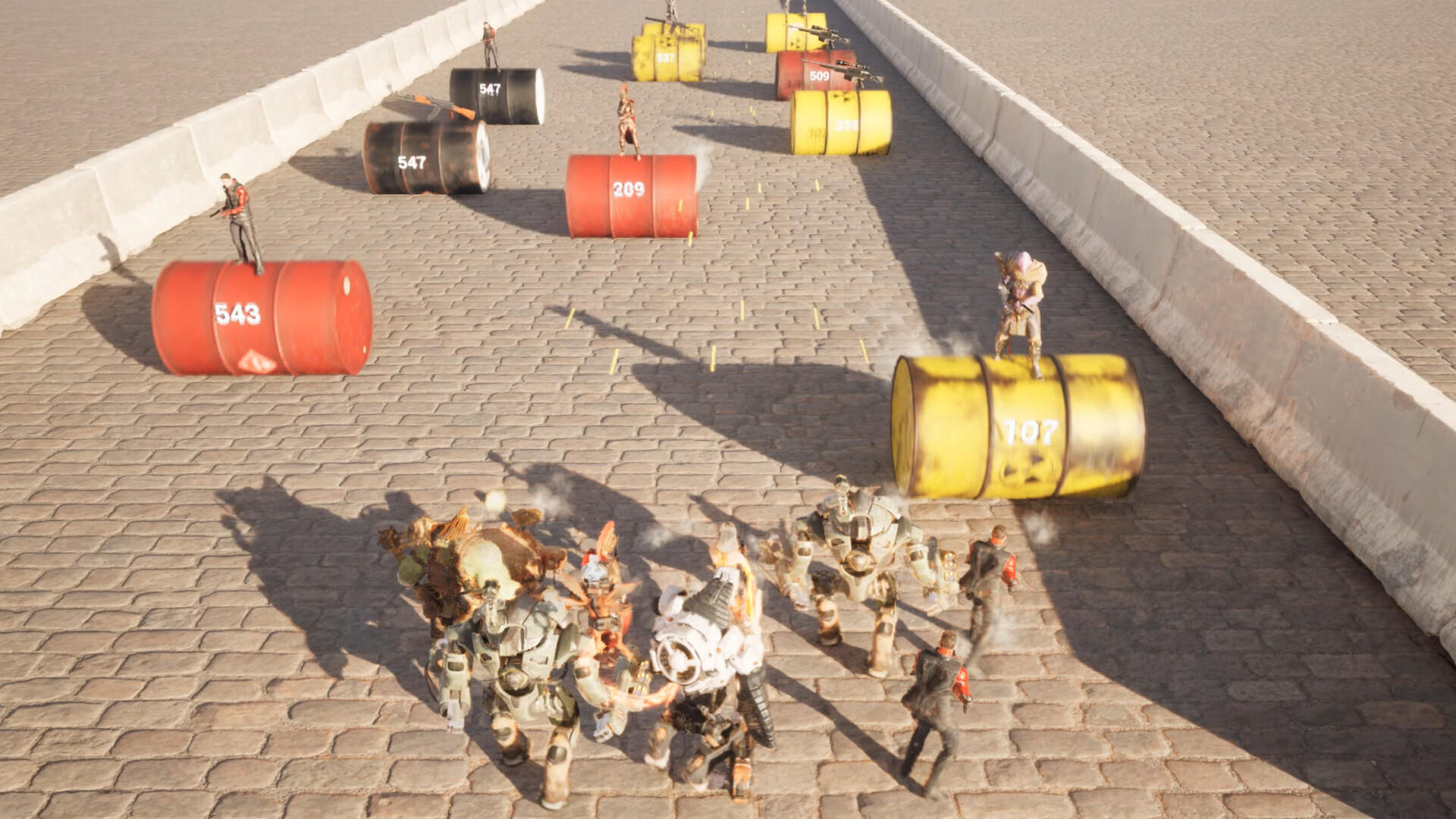 Screenshot of Shoot The Barrel - BING BANG BOOM