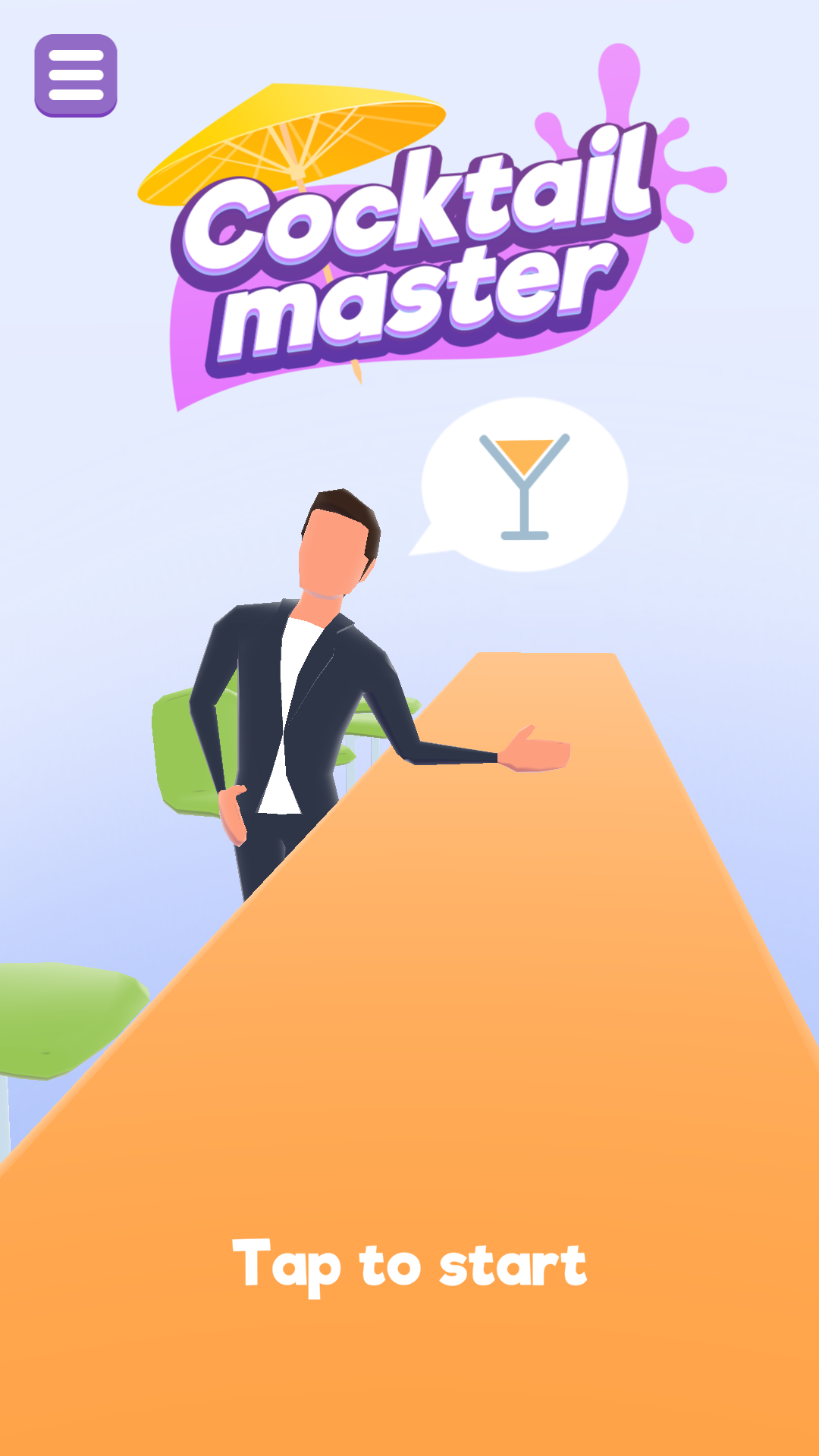 Cocktail Master Game Screenshot