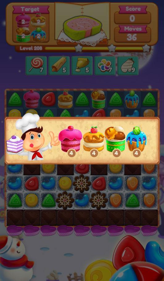 Cookie Crush Puzzles 게임 스크린 샷