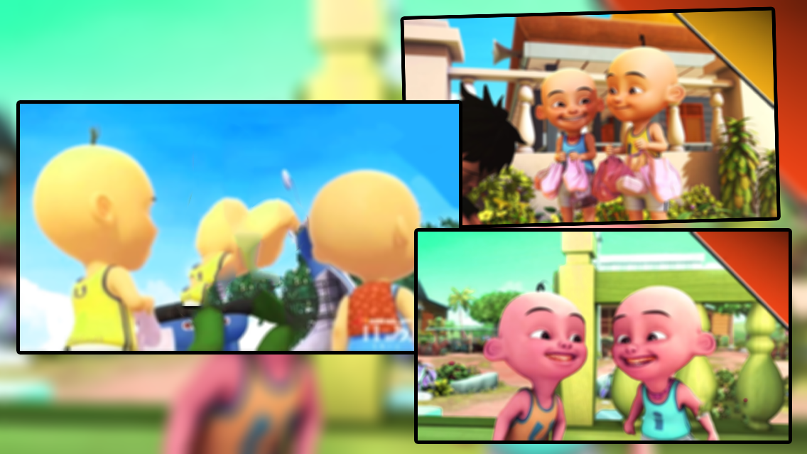 Upin and Ipin in real life ゲームのスクリーンショット