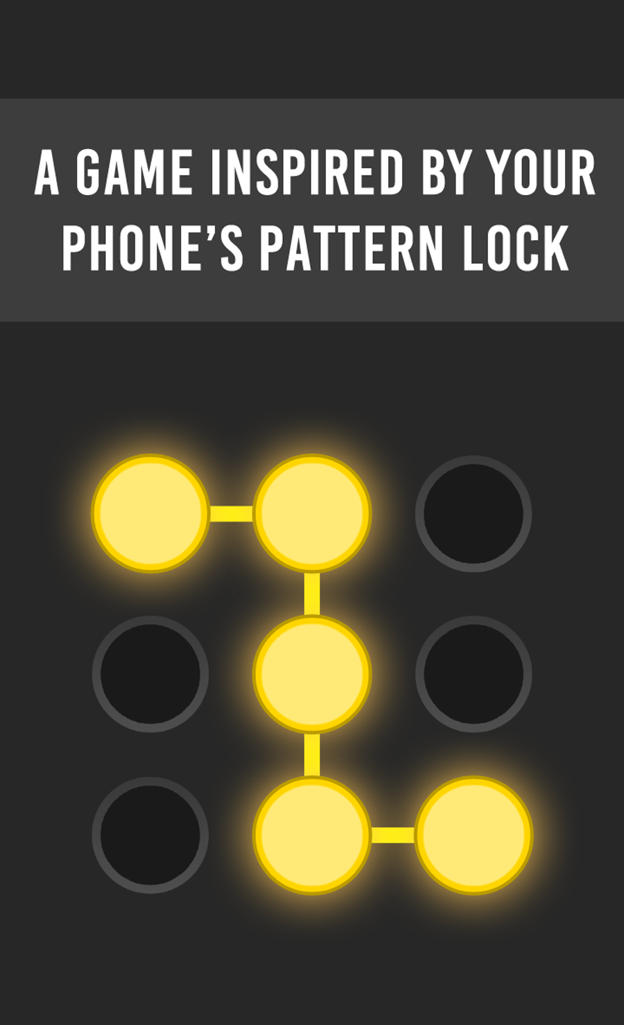 Captura de Tela do Jogo Neon Hack: Pattern Lock Game