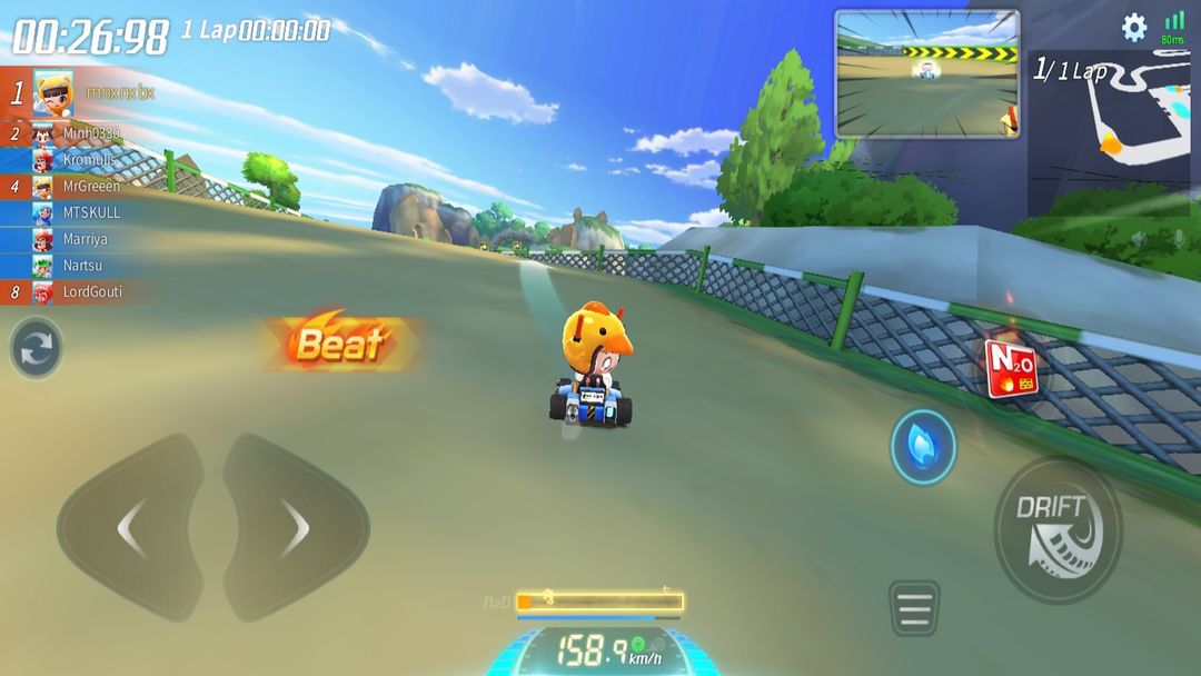 Screenshot of KartRider Rush+