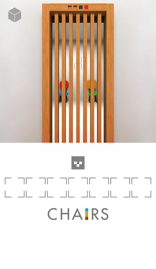 Screenshot of Escape Game "Chairs"