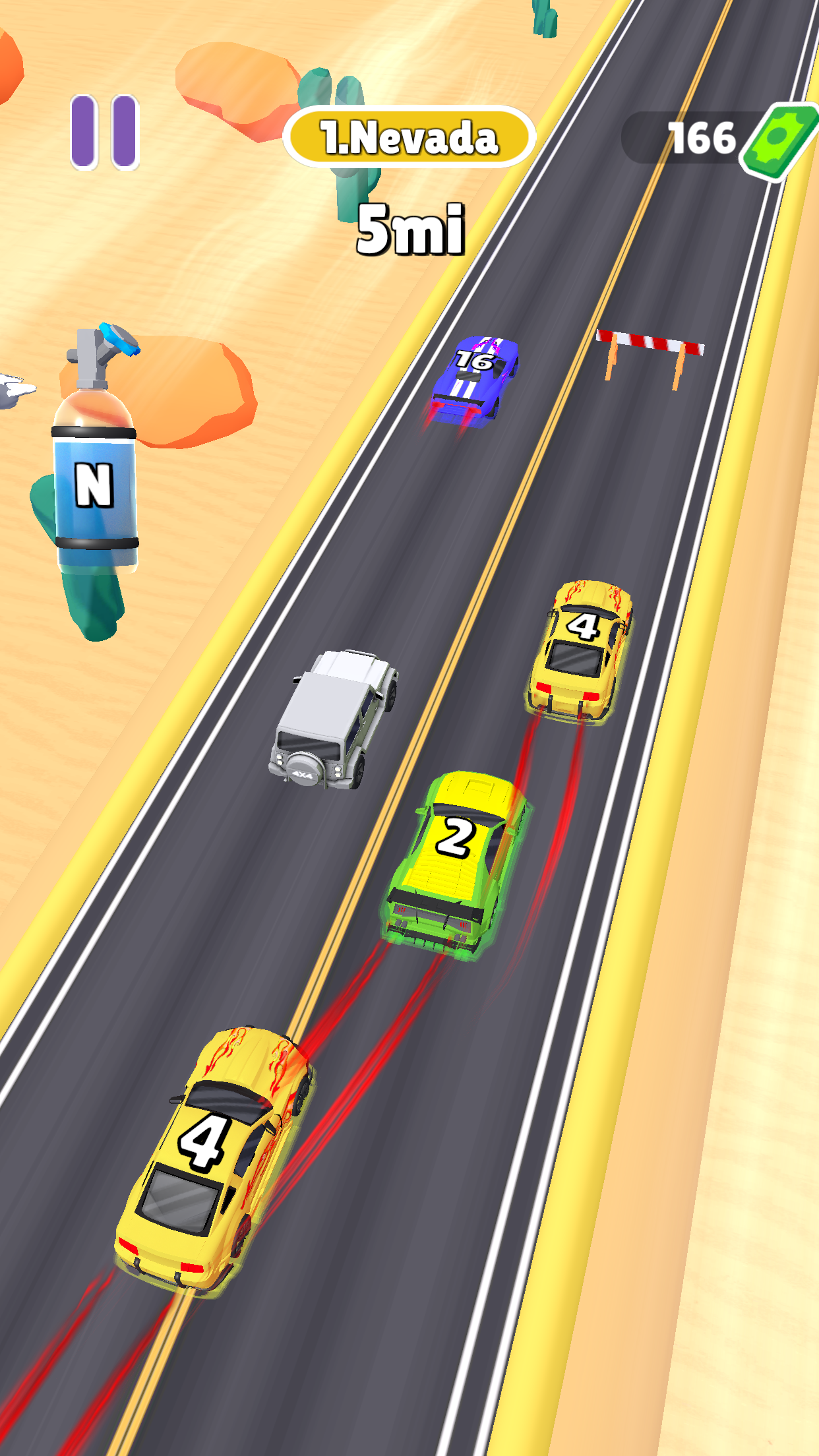 Traffic Snake ภาพหน้าจอเกม