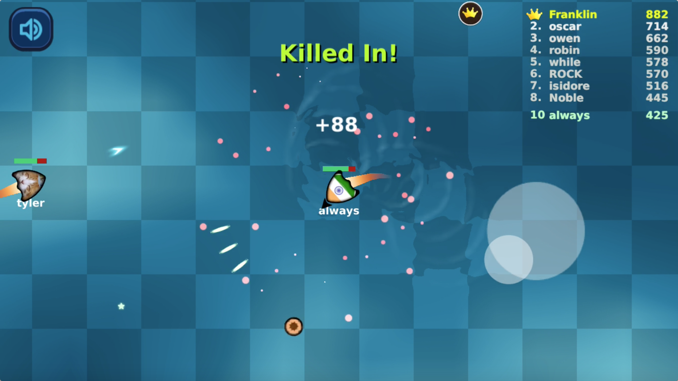 ship.io ゲームのスクリーンショット