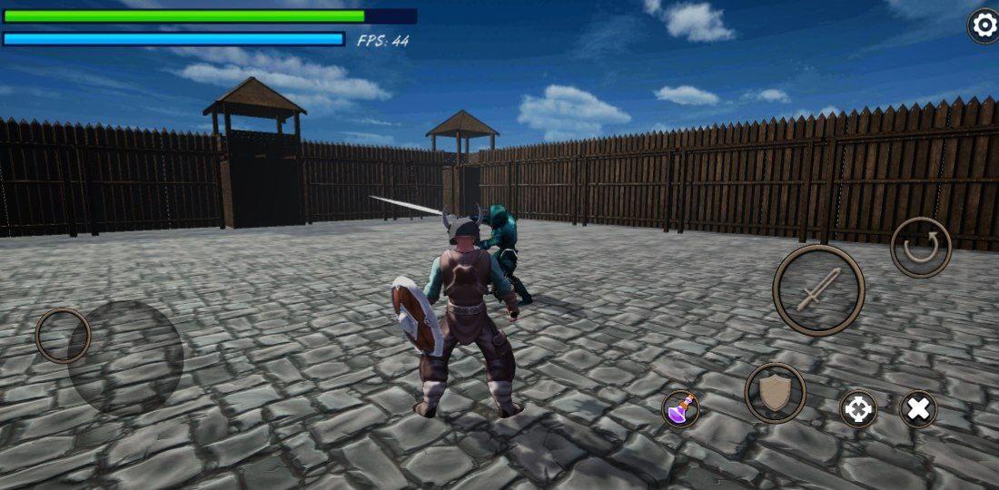 Screenshot of Elden Souls 2: Dark Arena