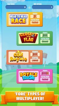Ảnh chụp màn hình Mini Golf Star! Retro Spiel!