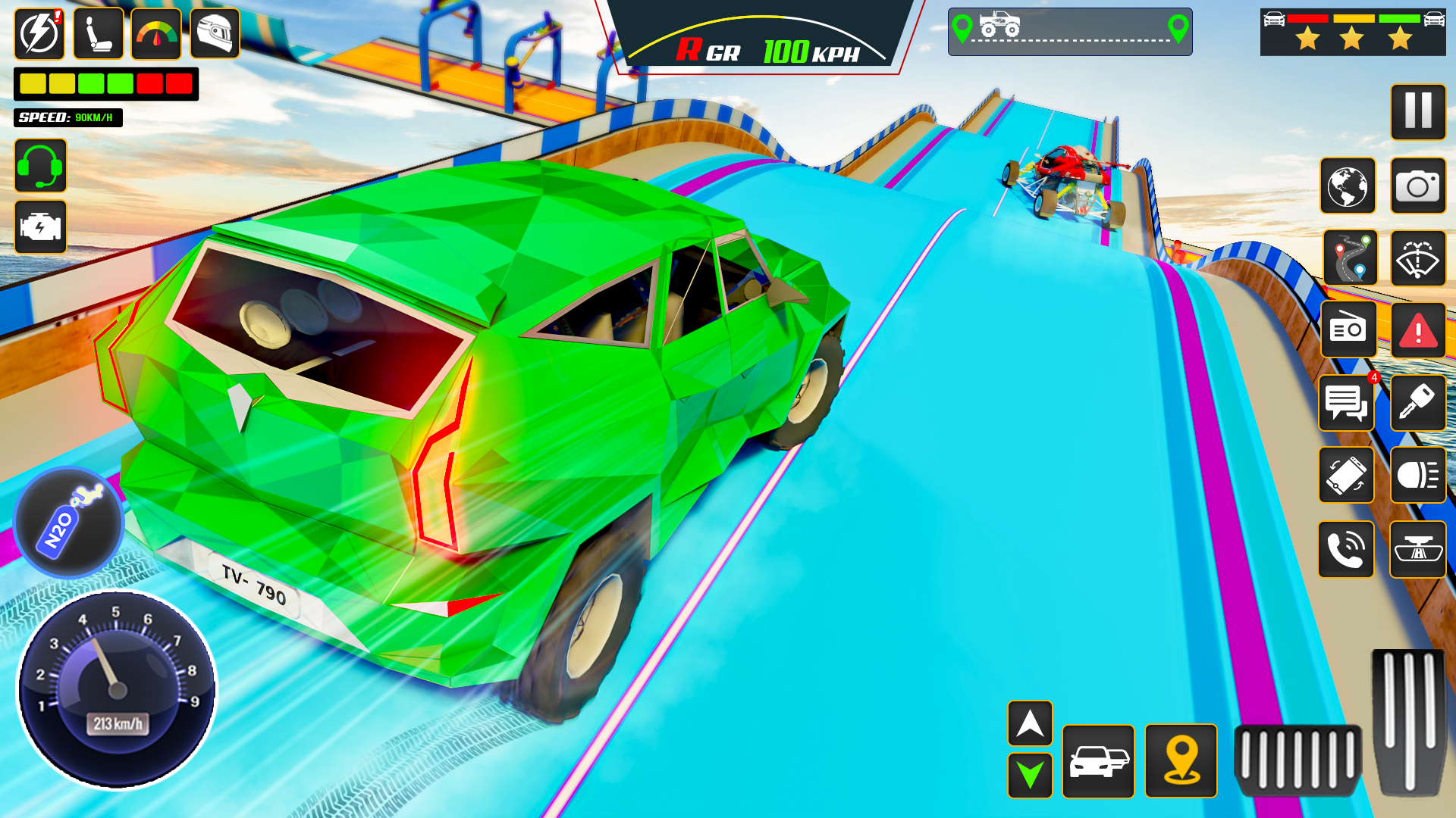 GT Car Stunts Car Driving Game Game Screenshot
