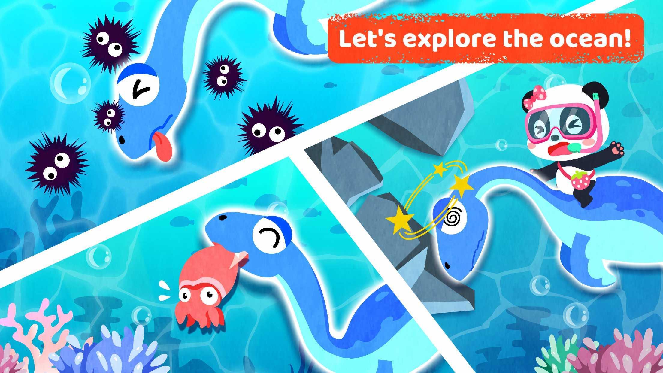 Baby Panda's Dinosaur World ภาพหน้าจอเกม