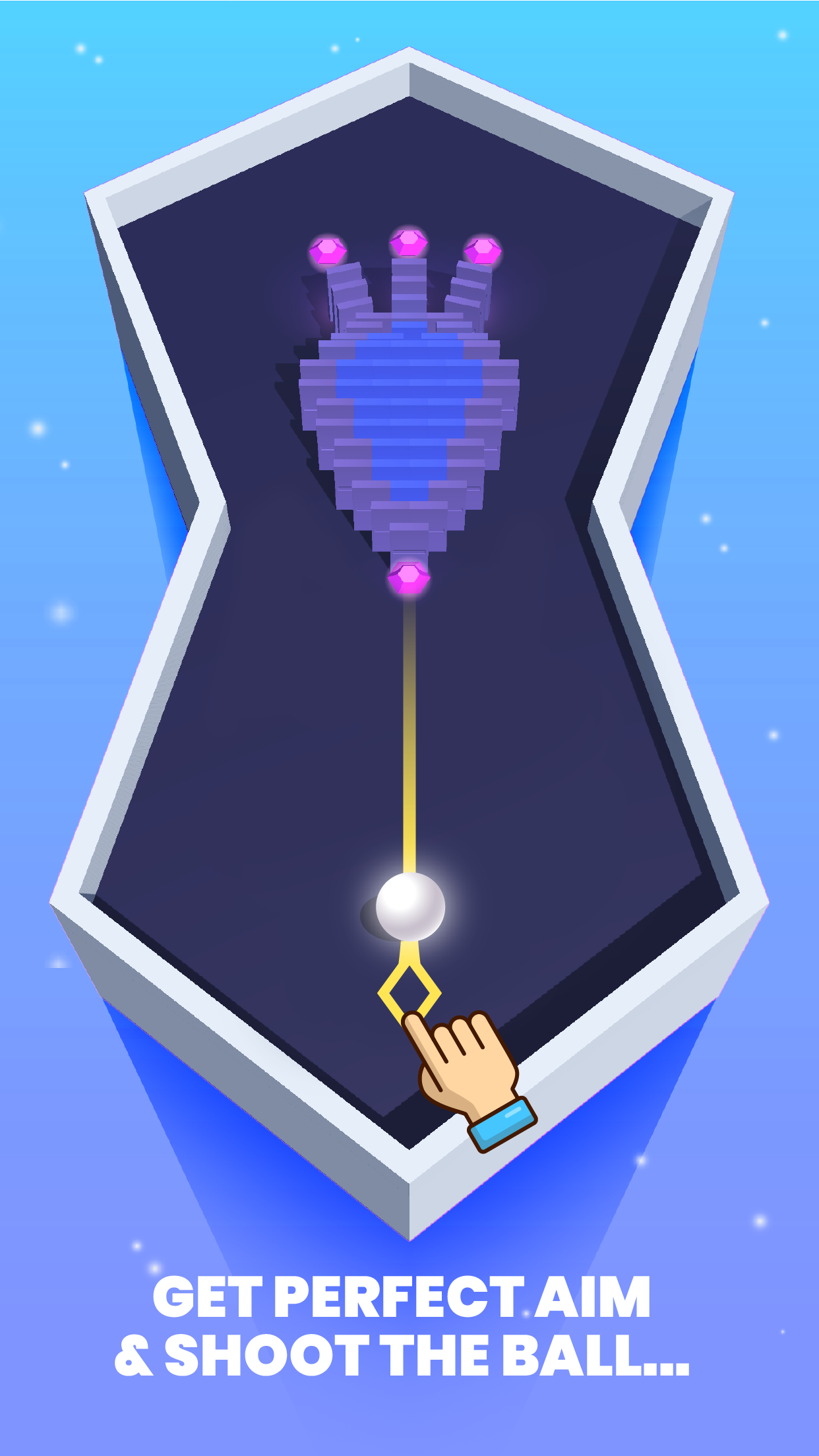 Domino Falling Game Screenshot