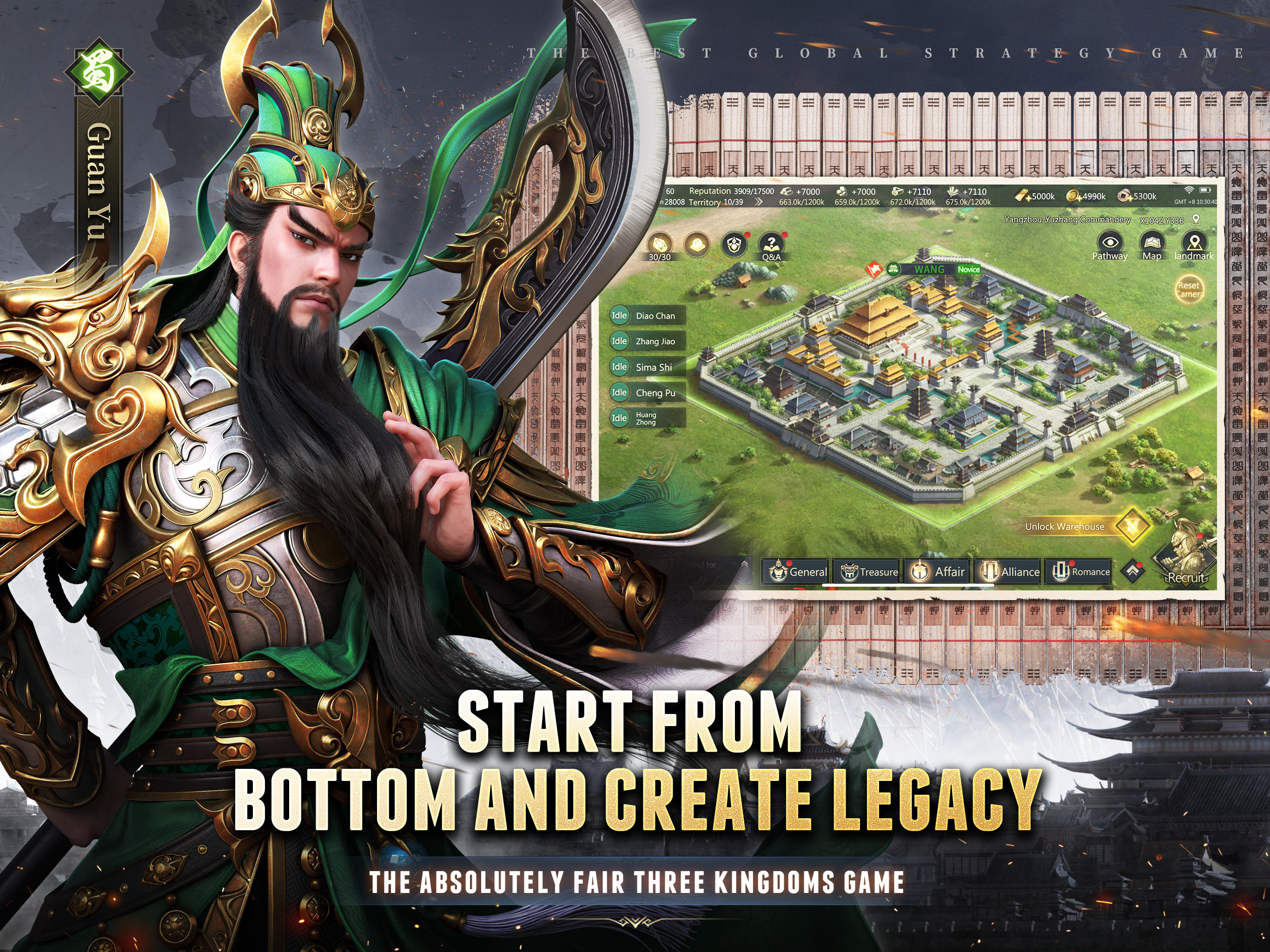 Three Kingdoms Origin ゲームのスクリーンショット