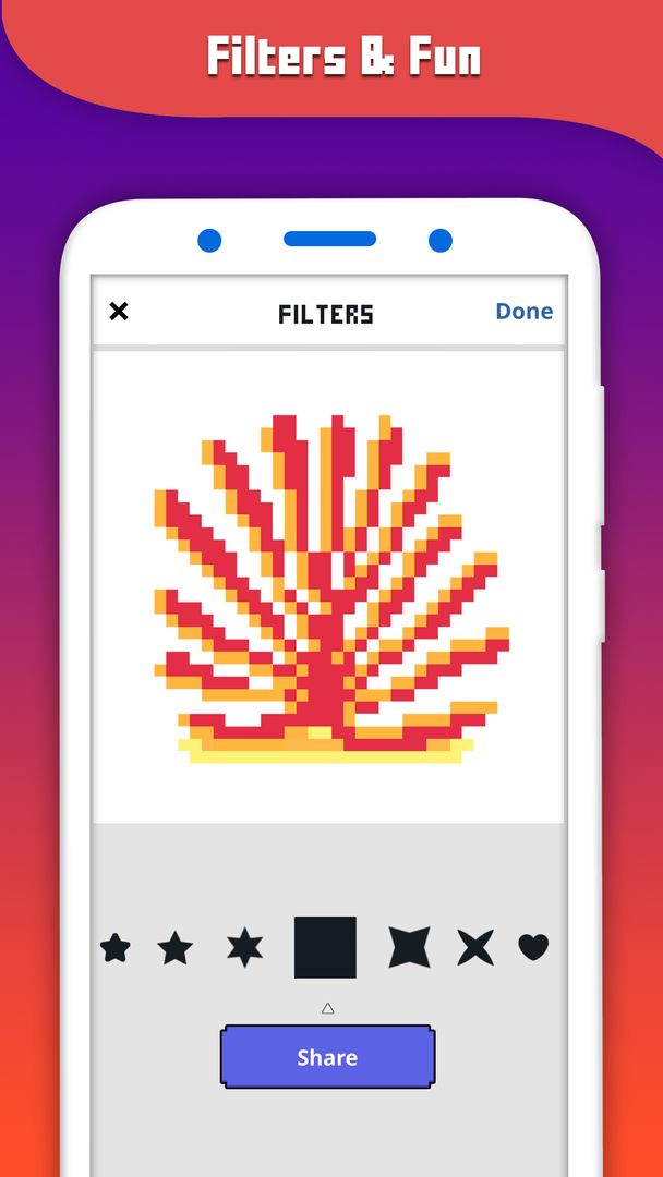 DIY Classic Pixal puzzles: Off screenshot game
