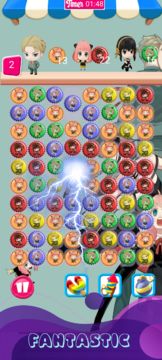 Spy x Family Tile Match Game Screenshot