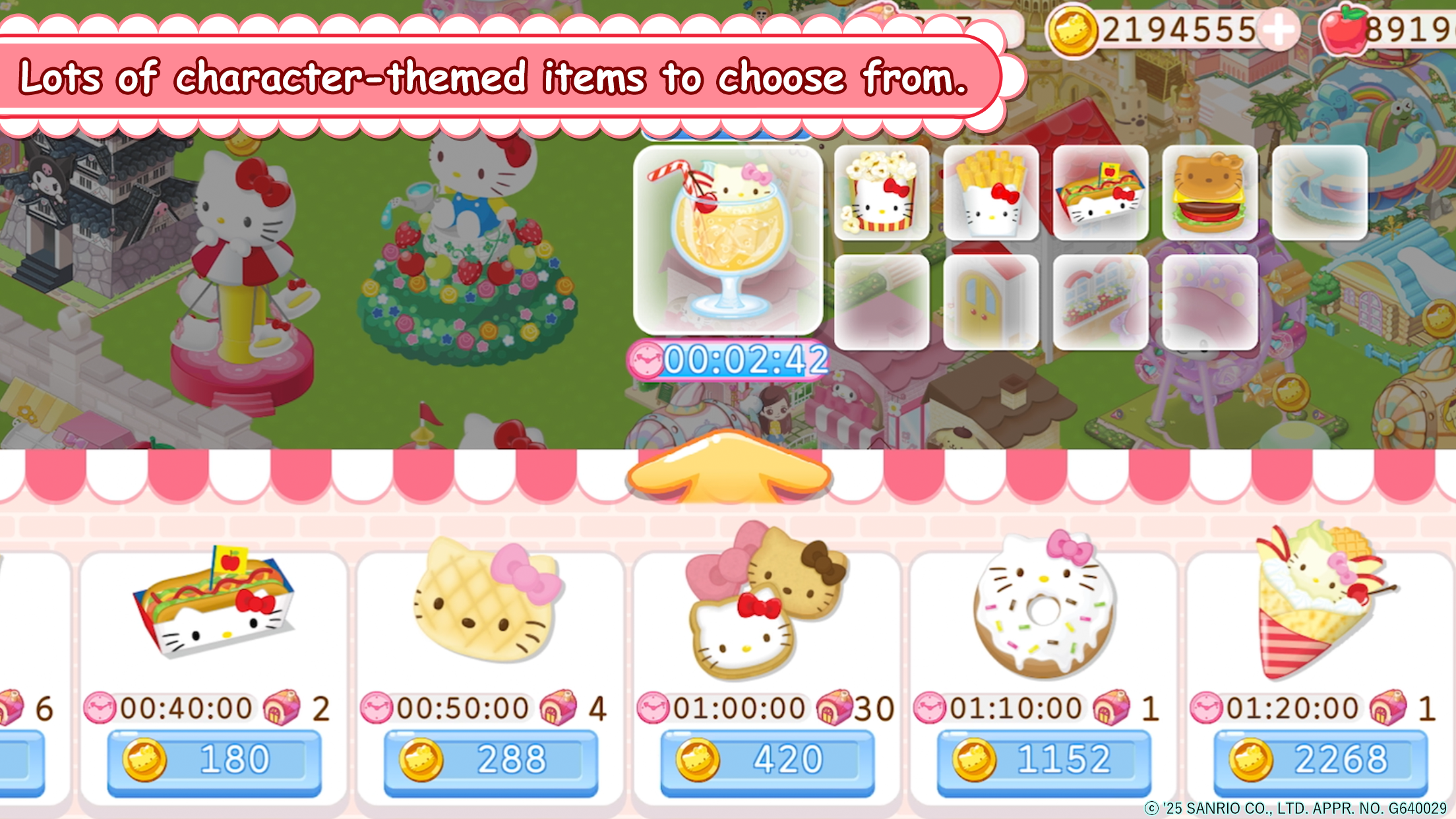 HelloKittyWorld2 Sanrio Kawaii Game Screenshot