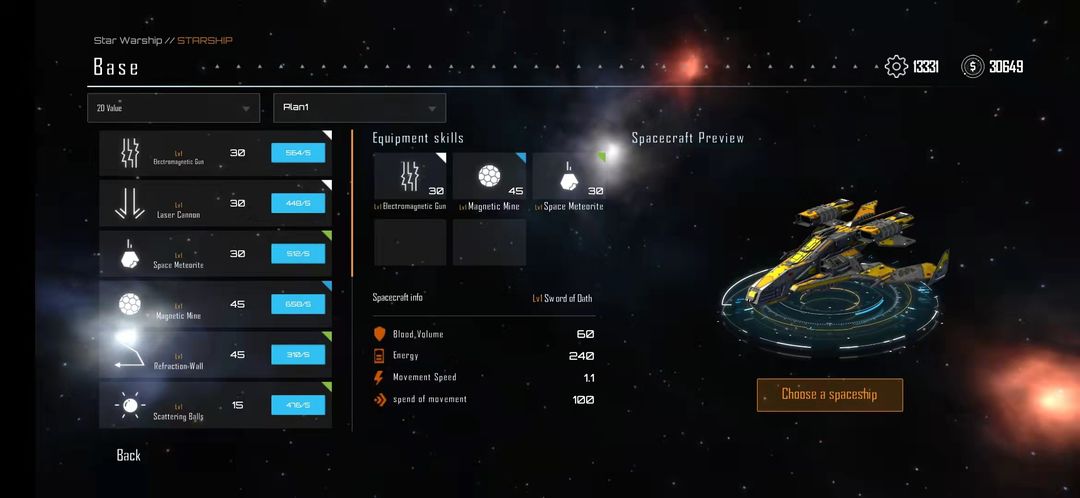 starship screenshot game