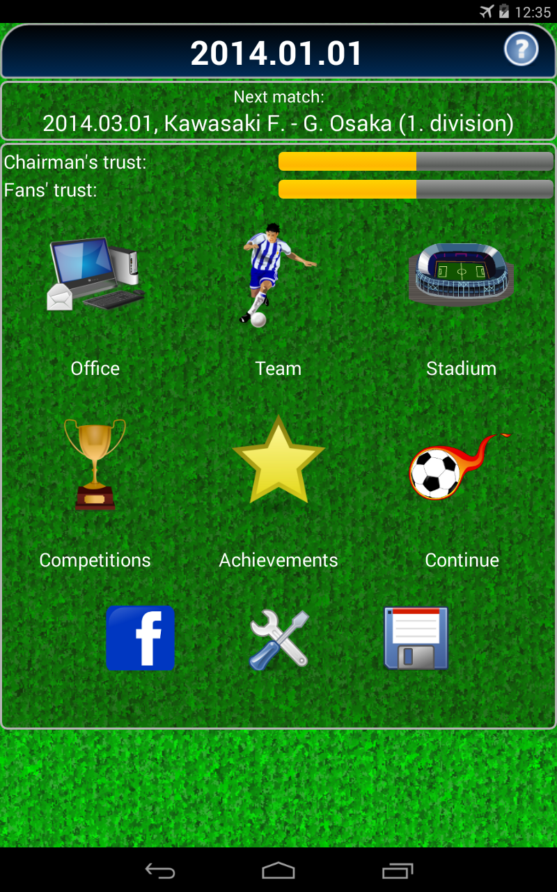 True Football 2 ゲームのスクリーンショット