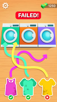 Sorting Laundry Game Screenshot