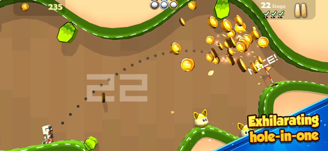 Screenshot of Golf Hero 3D
