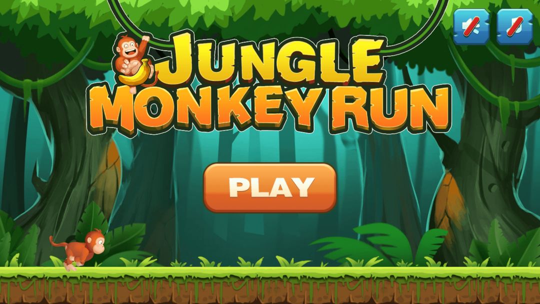Jungle Monkey Run ภาพหน้าจอเกม