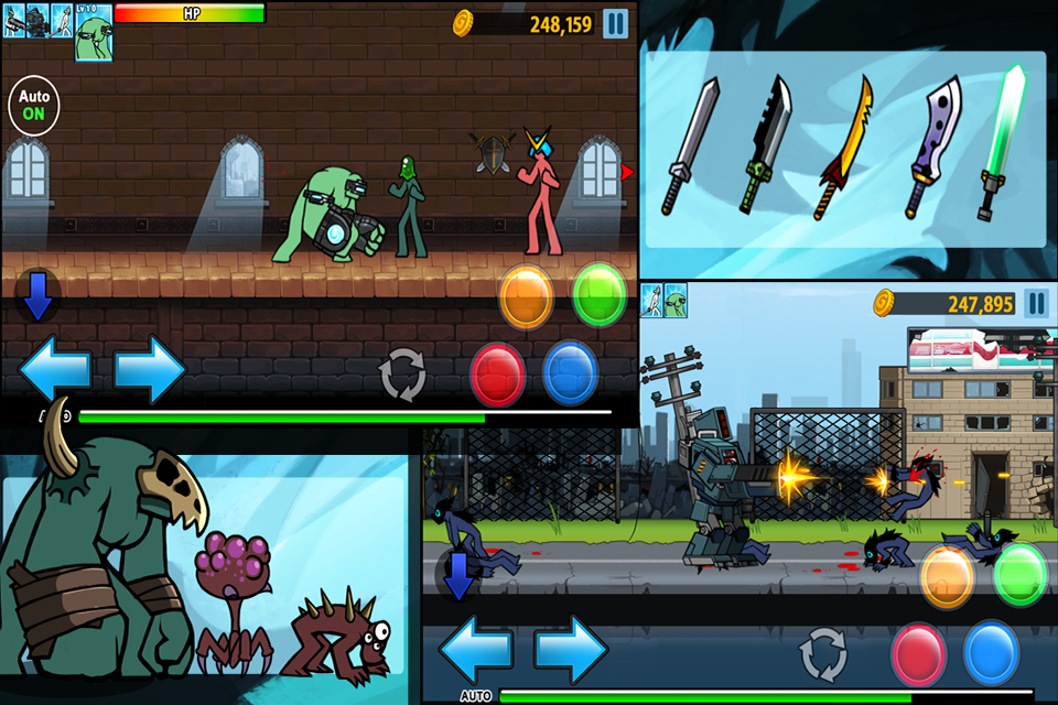 Скриншот игры Anger Of Stick 4