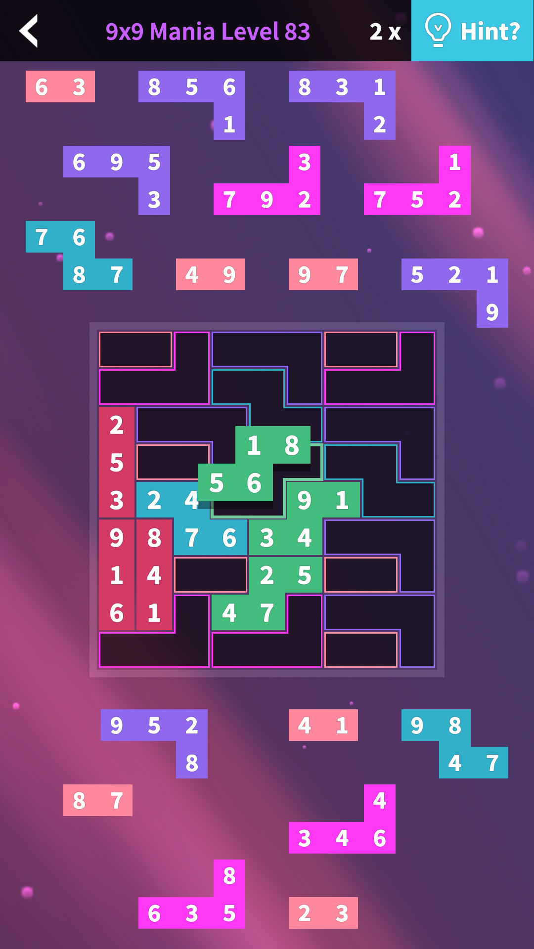 Flow Fit: Sudokuのキャプチャ