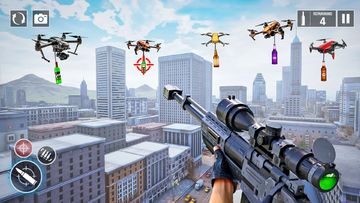 Offline Bottle Shooting Games Game Screenshot