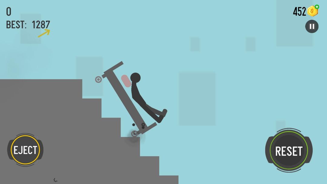 Screenshot of Ragdoll Physics: Falling game