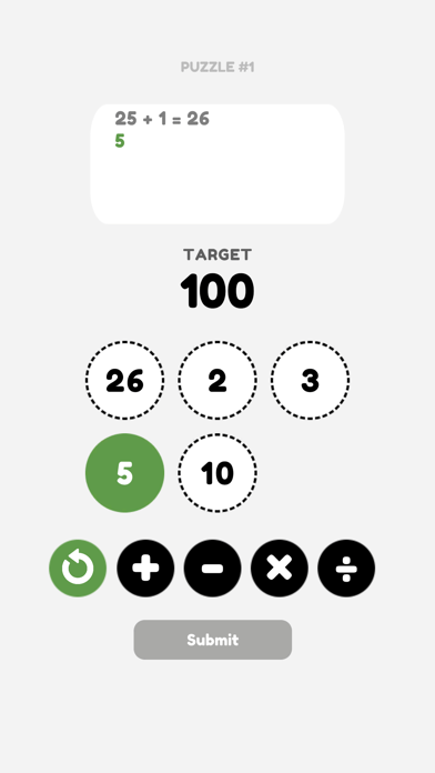 Number Target Game Screenshot