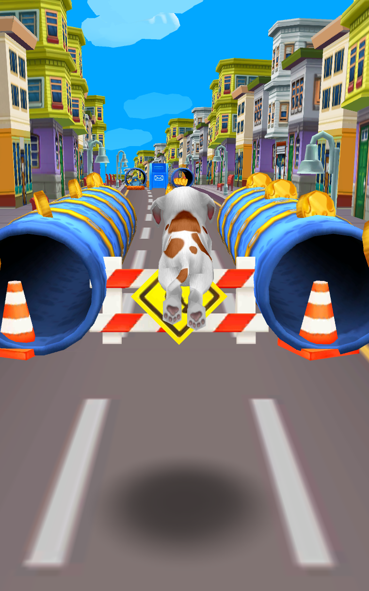 Screenshot 1 of Dog Run Pet Runner Permainan Anjing 1.10.1
