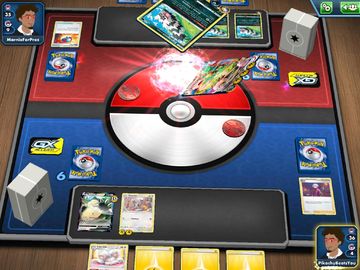 Captura de Tela do Jogo Pokémon TCG Online