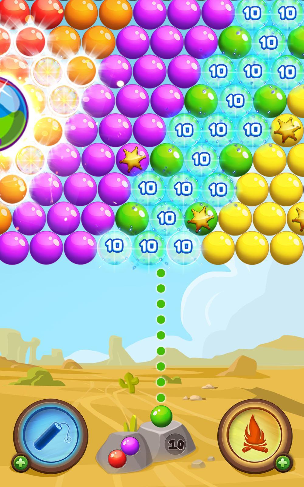 Bubble Shoot Wild Game Screenshot