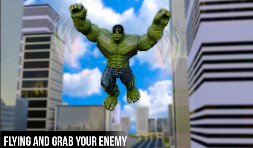 Superhero Monster Grand City Battle Game Screenshot