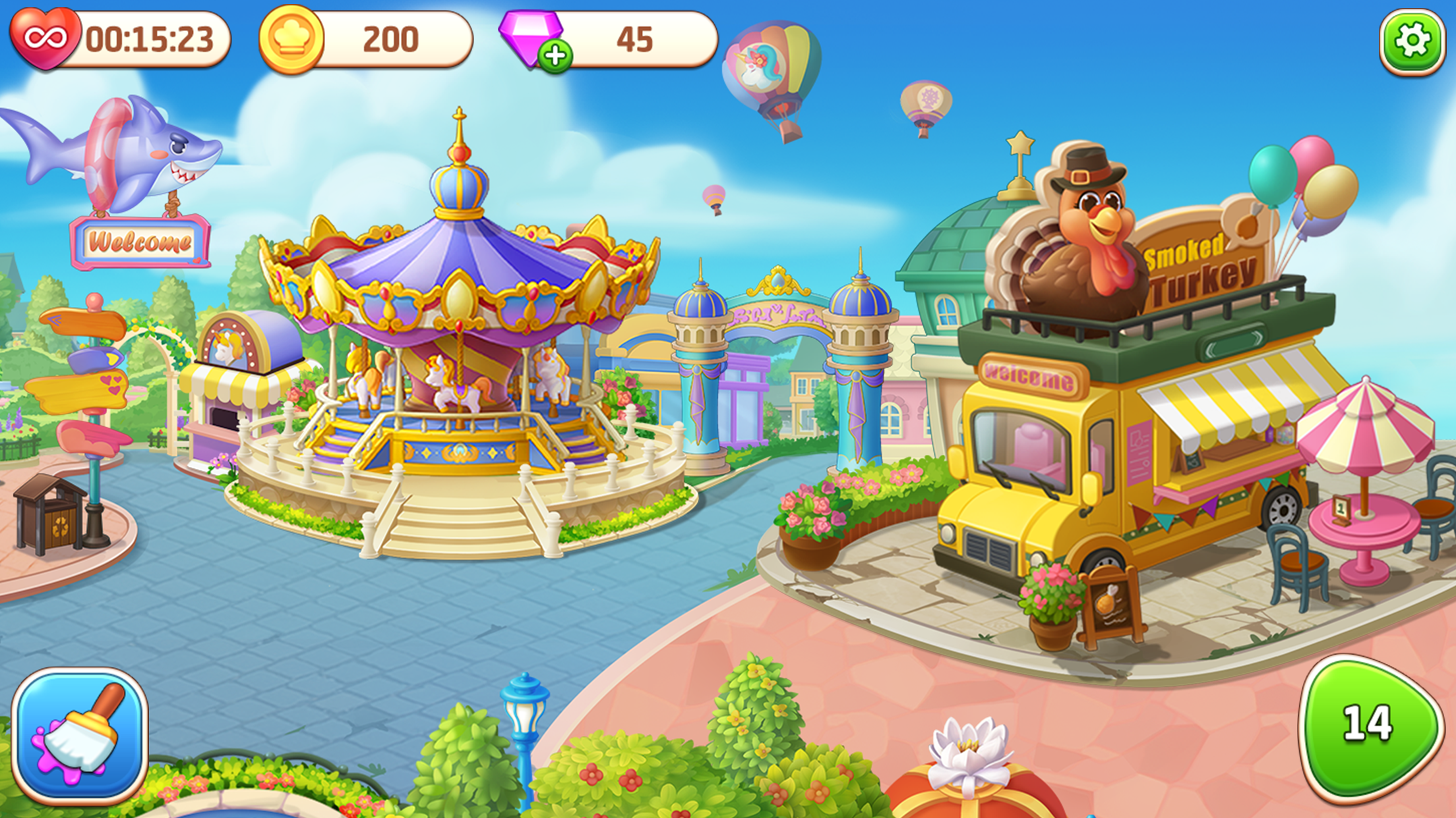 Screenshot of Cooking Wonder-Restaurant Game
