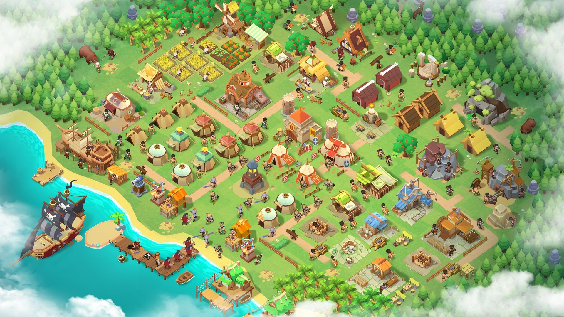 Screenshot 1 of Ilha do Sobrevivente-Idle Game 151