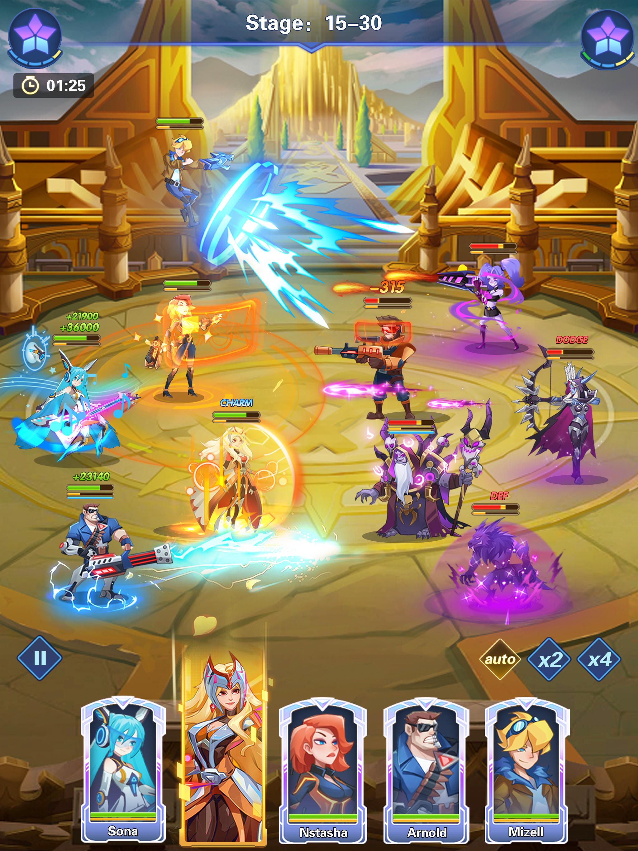 Screenshot of Heroes Bang: AFK RPG Arena