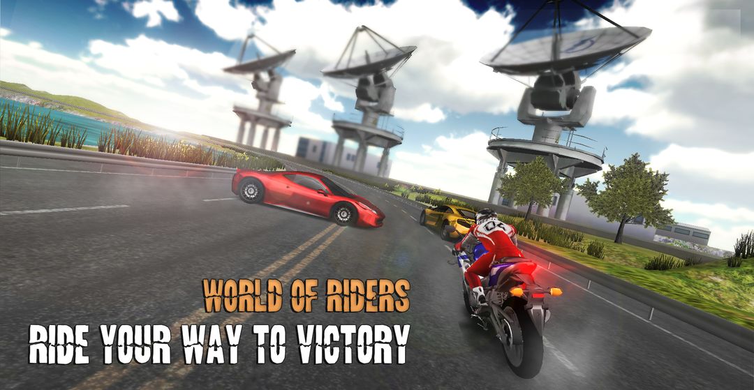 Novo Jogo de Moto para Celular - World Of Riders 