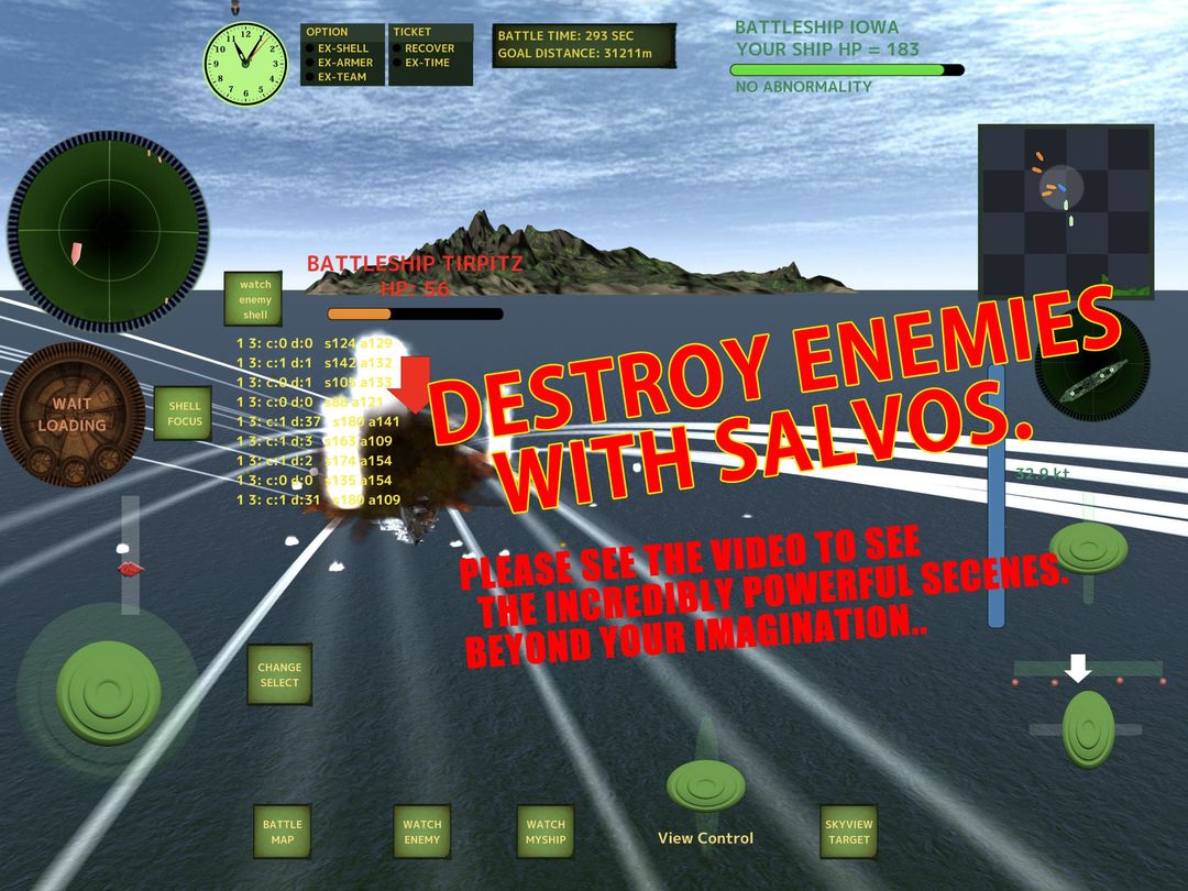 Screenshot of Battleship-Ace Battle - Destro