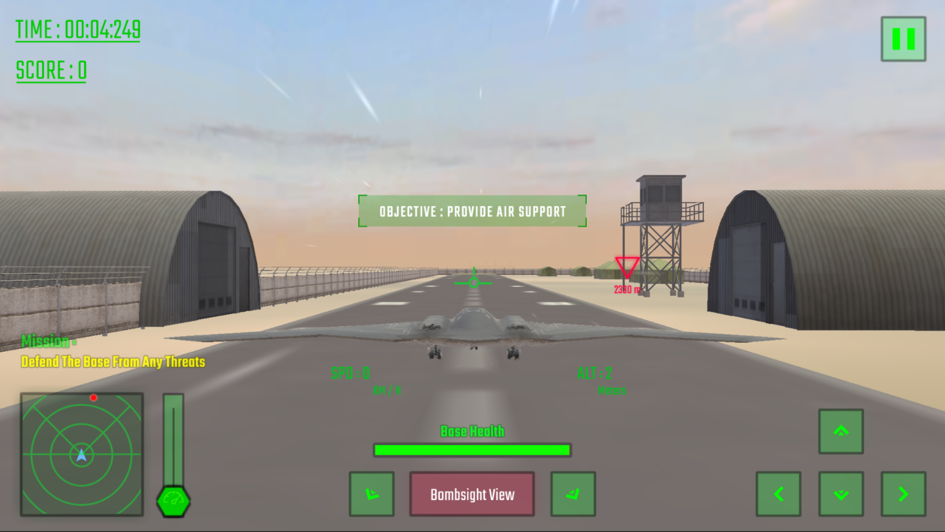 Modern Bomber Mission ภาพหน้าจอเกม