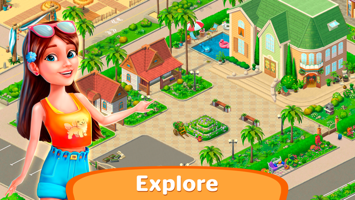 Resort Hotel: Bay Story Game Screenshot