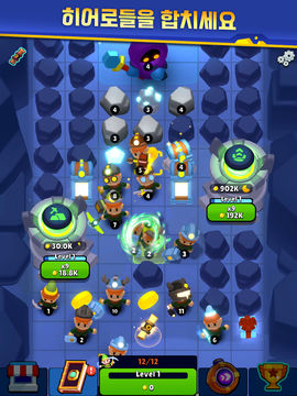 Gold and Heroes - Idle Dig 게임 스크린샷