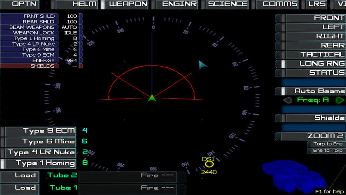 Artemis Spaceship Bridge Simulator遊戲截圖