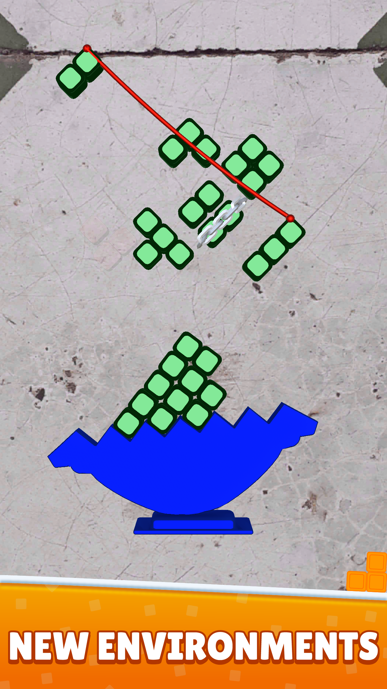 Balancetris Game Screenshot