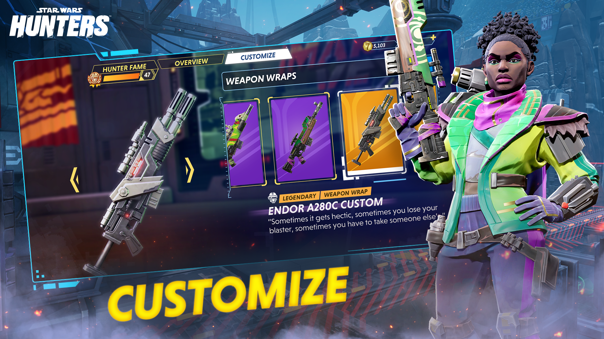 Скриншот игры Star Wars: Hunters™