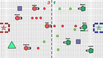 Deep.io - Tanks Diep Online ภาพหน้าจอเกม