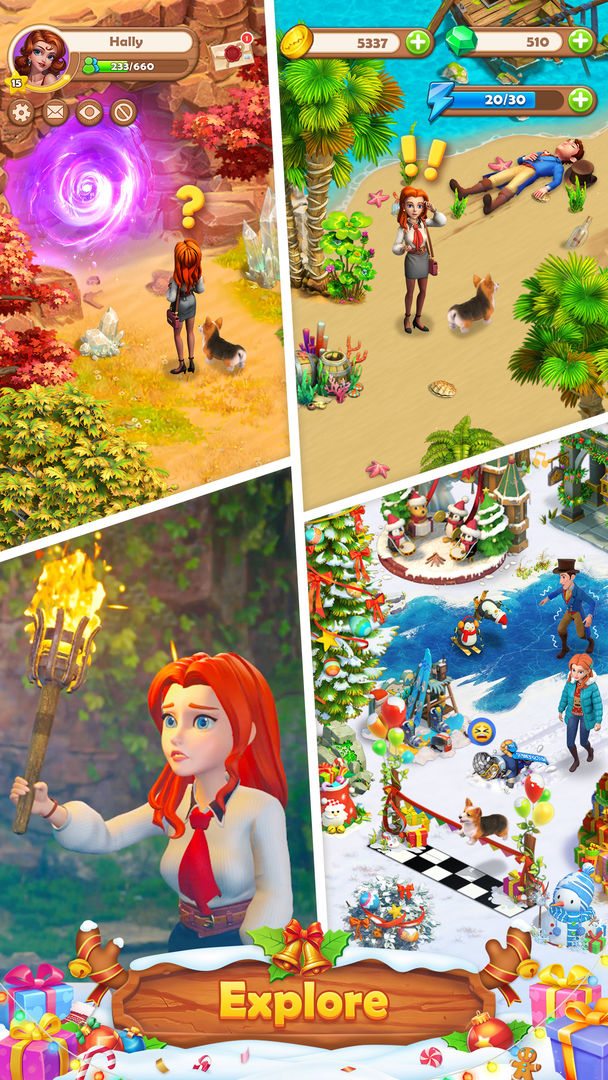 Sarah's Adventure: Time Travel screenshot game