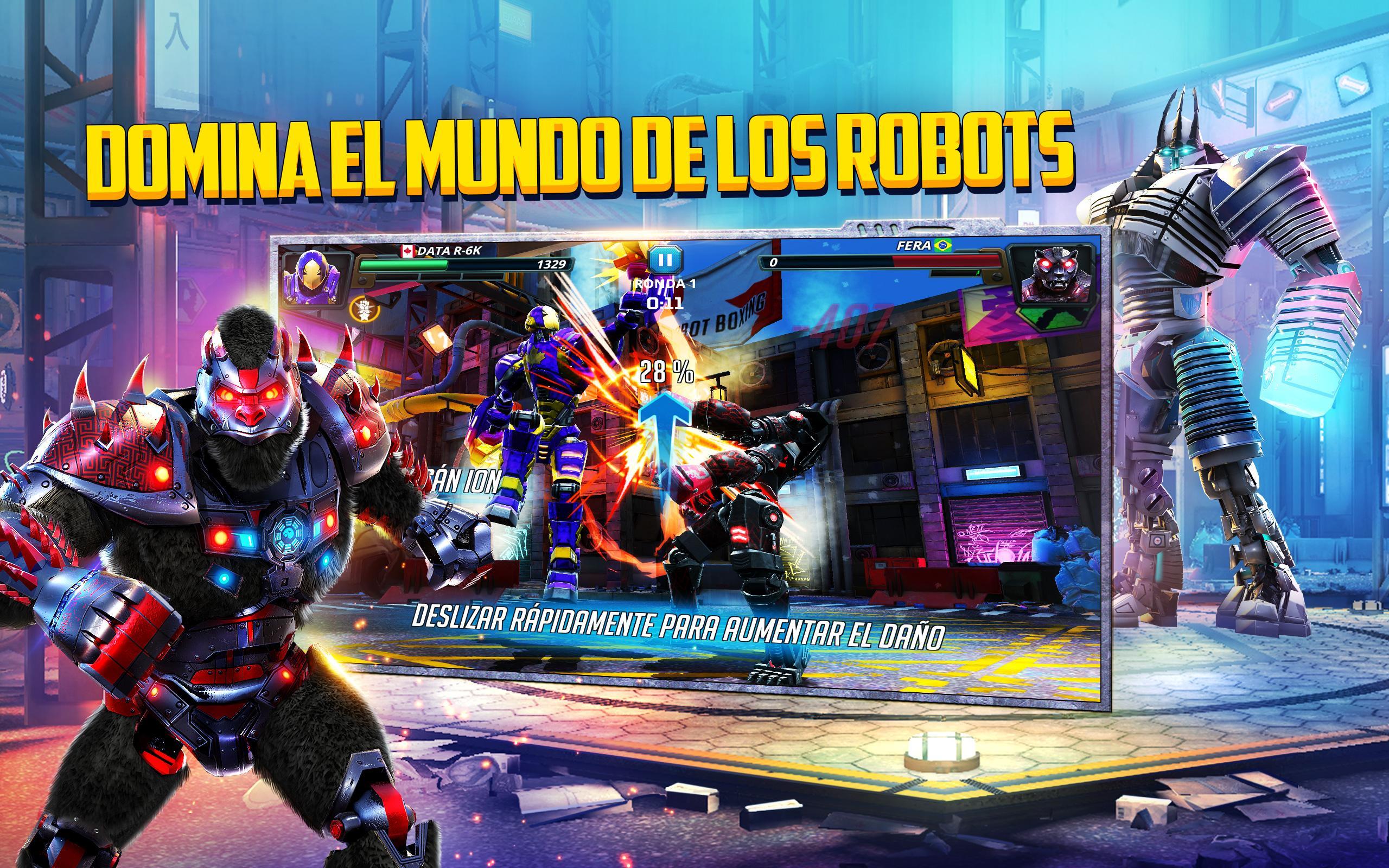 Jogo de Luta de Robôs Para Celular World Robot Boxing 2 Android