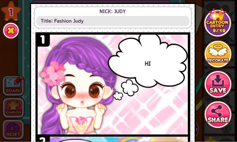 Screenshot of Fashion Judy: Myth Style